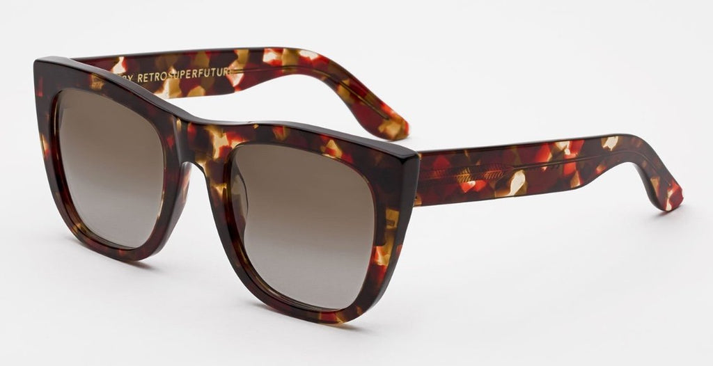 RetroSuperFuture Sunglasses Gals Red Havana