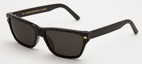 RetroSuperFuture Sunglasses Novanta Black Goffrato