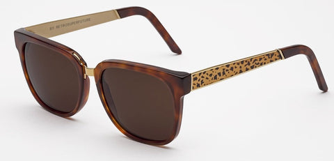 RetroSuperFuture Sunglasses People Francis Leopard
