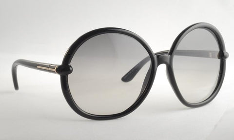 Tom Ford Sunglasses Caithlyn TF 167 01B Oversized
