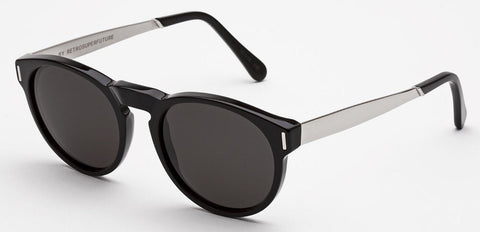 RetroSuperFuture Sunglasses Paloma Silver Francis Black